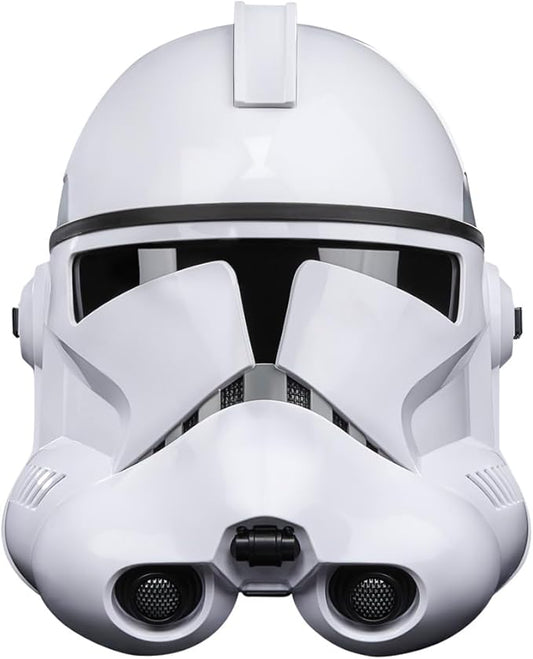 Star Wars The Black Series Phase II Clone Trooper Premium Electronic Helmet, The Clone Wars Roleplay Collectible, Kids Ages 14 and Up