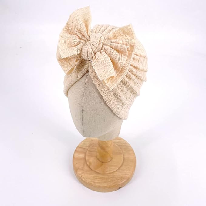 XYX Baby Girl Toddlers Breathable Cotton Hat Newborn Knotted Hat