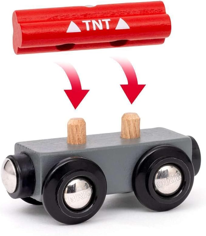 BRIO World – 36044 Exploding Tunnel | Toy Train Set for Kids Ages 3 Years and Up
