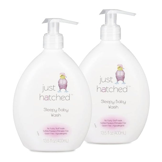 Sleepy Baby Wash Multi-Pack - Relaxing Bath + Body, Snuggly Yummy Fragrance 13.5 fl (2 Pack)