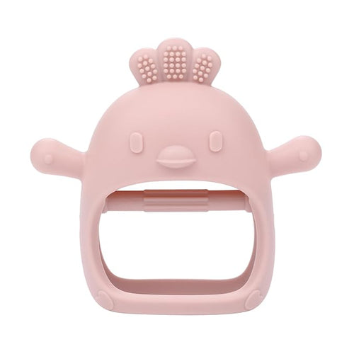 AIXMEET Baby Teething Toys, Soft Silicone Baby Teether Toys for 0-6 Months