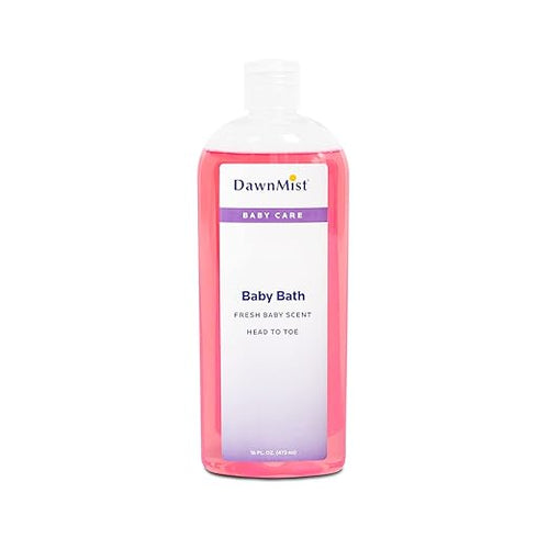 Dukal BB4548 Dawn Mist Baby Bath with Dispensing Cap, 16 oz. Bottle 12