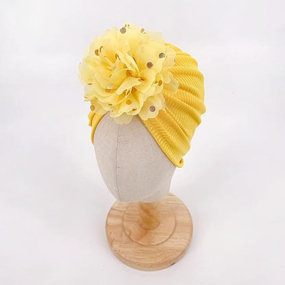 XYX Baby Girl Toddlers Breathable Cotton Hat Newborn Knotted Hat