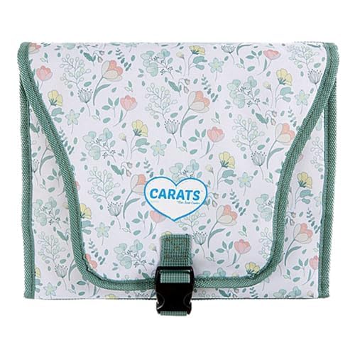 Car Seat Cooling Pad for Babies, Toddlers, and Kids - Comfortable and Durable Cooling Pad for Hot Summer Days - Floral Half White, one Size