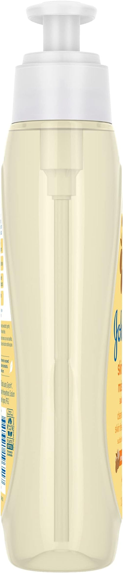 Johnson's Baby Skin Nourishing Moisture Baby Body Wash with Shea & Cocoa Butter, Hypoallergenic & Tear Free Baby Bath Wash 20.3 fl.