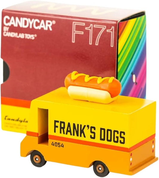 Candylab Toys CANDYCAR® Wooden Food Truck Collection - Hot Dog