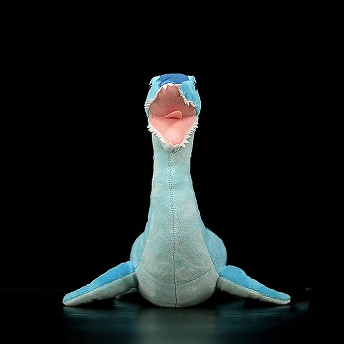 ZHONGXIN MADE Simulation Microraptor Dinosaur Stuffed Plush Toy - 18inch Blue Dinosaur Utahraptor Tyrannosaurus Plushie, Figurines Stuffed Toys Soft, Gifts Collectible for Kids