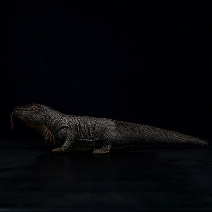 ZHONGXIN MADE Komodo Dragon Plush Toy - Lifelike 30inch Komodo Dragon Monitor Lizard Stuffed Animals, Soft Crawling Long Lizard Stuffed Toys, Unique Plushie Toys Model Dolls Collection for Kids