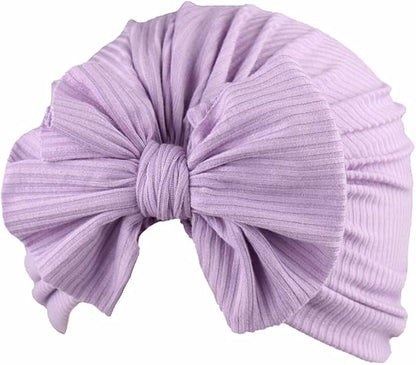 XYX Baby Girl Toddlers Breathable Cotton Hat Newborn Knotted Hat