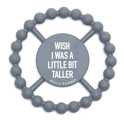 Bella Tunno Happy Teether ??Soft & Easy Grip Baby Teether Toy, Silicone Teether Ring to Help Soothe Gums