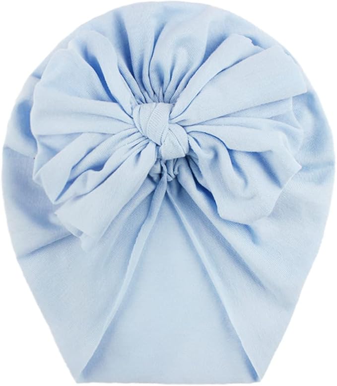 XYX Baby Girl Toddlers Breathable Cotton Hat Newborn Knotted Hat