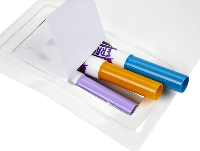 Crayola Color and Erase Reusable Activity Pad - Under The Sea, Ocean Coloring Pages, Toddler Coloring Activity, Kids Gift, 3+