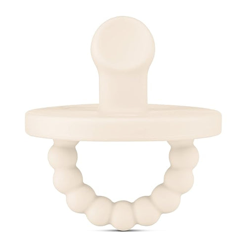 Ryan & Rose Cutie PAT Pacifier Teether (Slant, Ivory)