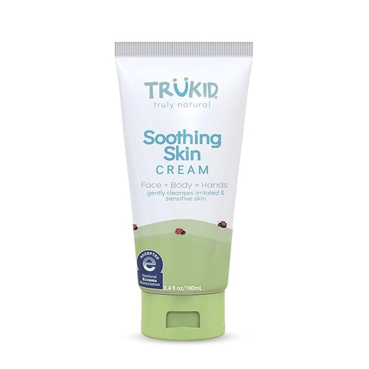 TruKid Soothing Skin Eczema Cream for Babies & Children, NEA-Accepted for Eczema 3.4oz