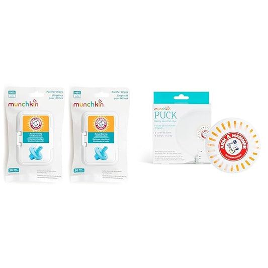 MunchkinÂŽ Arm & Hammer Pacifier Wipes (2 Pack, 72 Wipes)