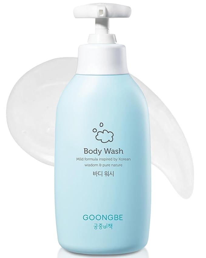 Kids Body Wash - Korean Kids Body Cleanser for Dry, Sensitive Skin with Green Tea & Oat Kernel Oil 11.8 fl.oz.