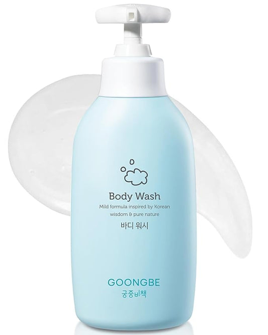 Kids Body Wash - Korean Kids Body Cleanser for Dry, Sensitive Skin with Green Tea & Oat Kernel Oil 11.8 fl.oz.