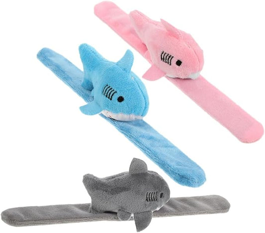 Abaodam Adultos 3pcs Plush Ring Slap Rings Slap Bracelet Animals Party Bracelets Slap Bracelet Stuffed Animal Slap Bracelets Kids Party Favors Plush Kids aldult pp Cotton