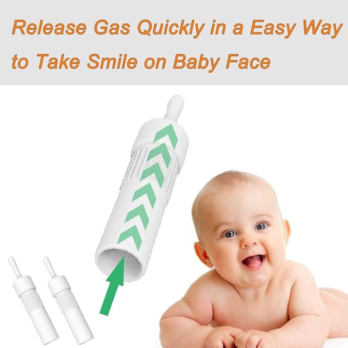 JAPARA Gas and Colic Reliever for Babies, Natural Solution for Baby Colic and Gas Relief 100% Safe (10 Count)