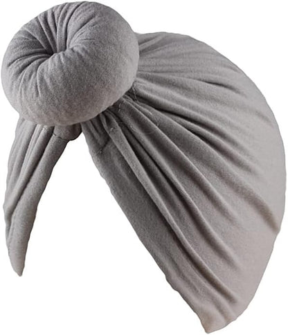 XYX Baby Girl Toddlers Breathable Cotton Hat Newborn Knotted Hat