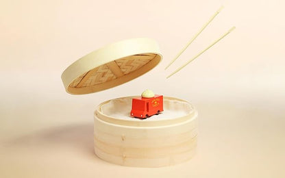 Candylab Toys CANDYCAR® Wooden Food Truck Collection - Dumpling Van,