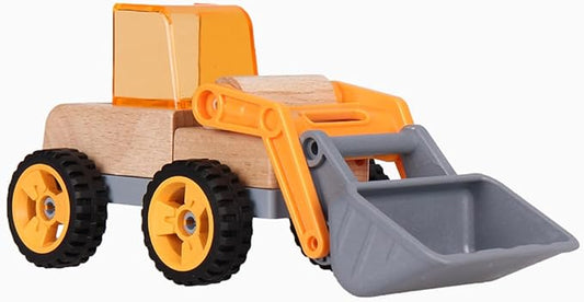 Wooden Construction Truck Mini Simulation Engineering Vehicles for Boys and 3 +
