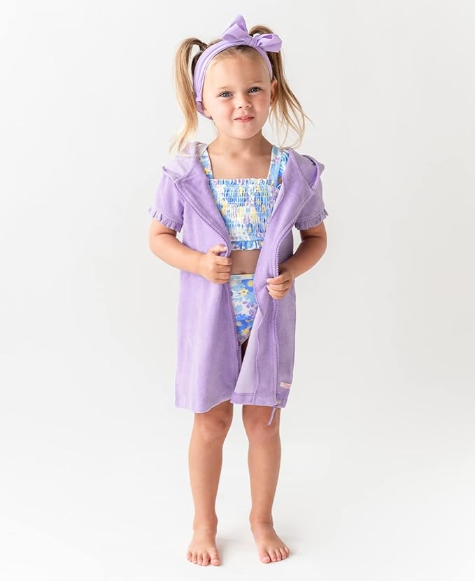 RuffleButtsÂŽ Girls Swim Bow Headband