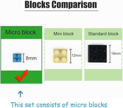 Big Ben Tower London Building Blocks Set (3999Pcs) Famous World Architecture Model Educational Toys Micro Bricks for Kids Adults