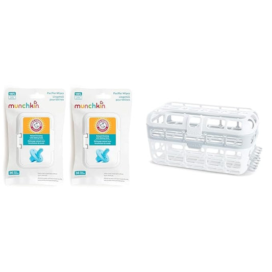 MunchkinÂŽ Arm & Hammer Pacifier Wipes 72 Pack & High