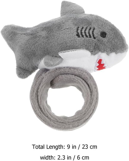 Abaodam Adultos 3pcs Plush Ring Slap Rings Slap Bracelet Animals Party Bracelets Slap Bracelet Stuffed Animal Slap Bracelets Kids Party Favors Plush Kids aldult pp Cotton