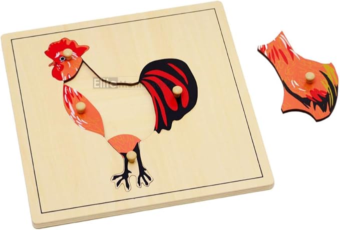 Elite Montessori Rooster Puzzle