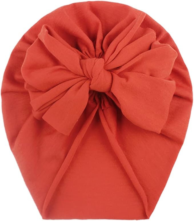 XYX Baby Girl Toddlers Breathable Cotton Hat Newborn Knotted Hat