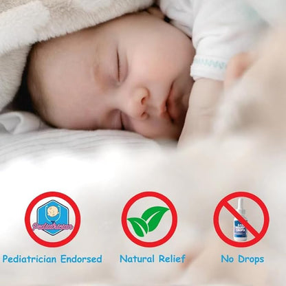 JAPARA Gas and Colic Reliever for Babies, Natural Solution for Baby Colic and Gas Relief 100% Safe (10 Count)