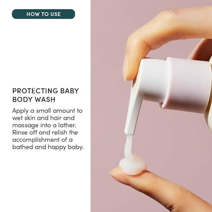 Evereden Protecting Baby Body Wash and Shampoo 8.5 oz. | Clean and Gentle Baby Care