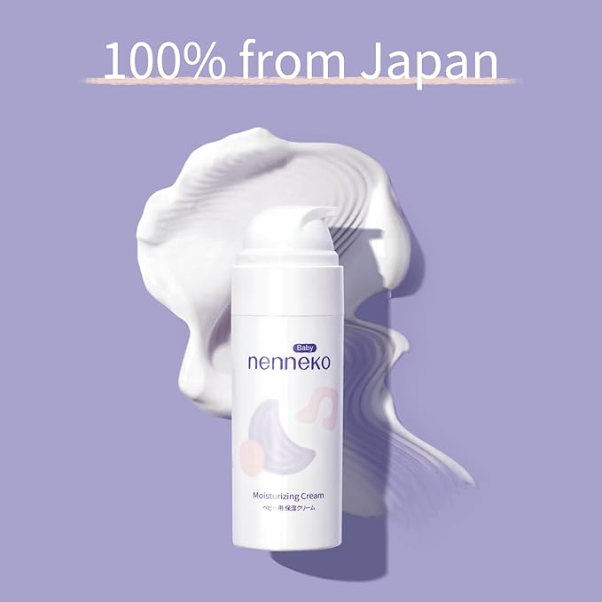 NENNEKO Baby Daily Moisture Moisturizing Lotion, Moisturizing Skin Cream for Baby Dry & Sensitive Skin