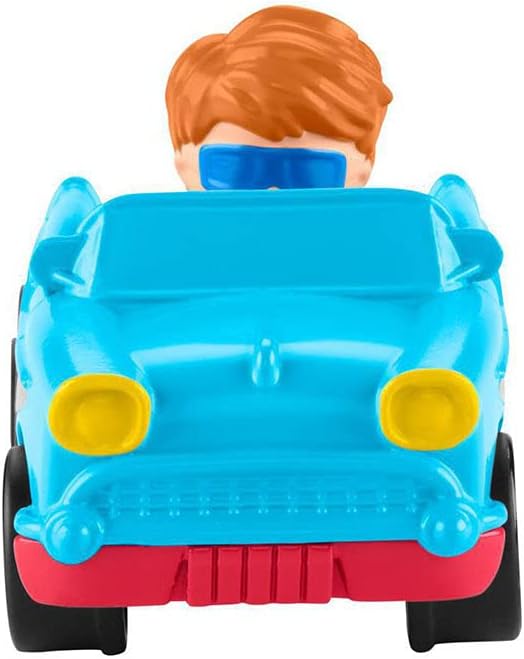 Little People Wheelies Retro Convertible - GMJ25 ~ Baby Blue