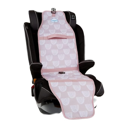 Car Seat Cooling Pad for Babies, Toddlers, and Kids - Comfortable and Durable Cooling Pad for Hot Summer Days - Love Pink, one Size