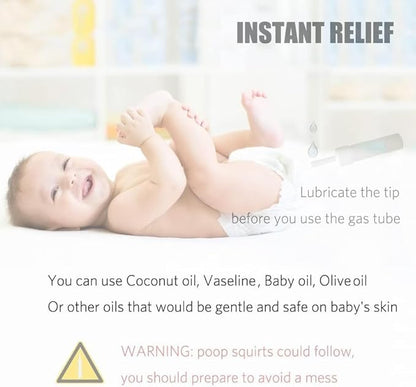JAPARA Gas and Colic Reliever for Babies, Natural Solution for Baby Colic and Gas Relief 100% Safe (10 Count)
