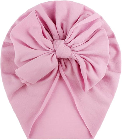 XYX Baby Girl Toddlers Breathable Cotton Hat Newborn Knotted Hat