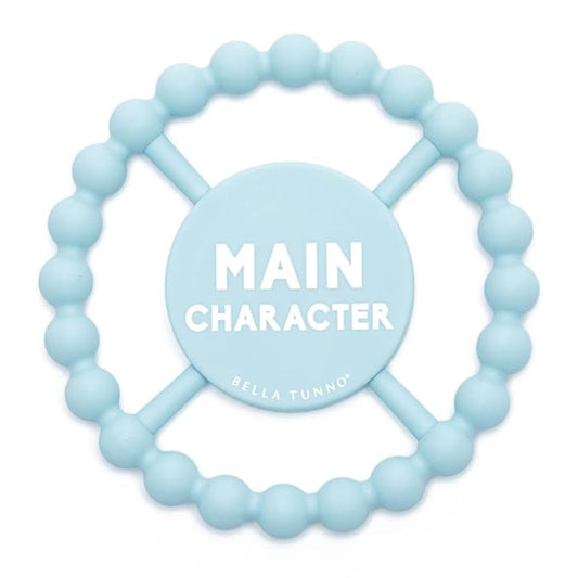 Bella Tunno Happy Teether ??Soft & Easy Grip Baby Teether Toy, Silicone Teether Ring to Help Soothe Gums