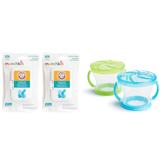 MunchkinÂŽ Arm & Hammer Pacifier Wipes (2 Pack, 72 Wipes) (2 Pack)