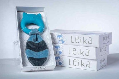 Mary Meyer Teething Toys Leika Silicone Baby Teether for Babies 0-12 Months, 9-Inches