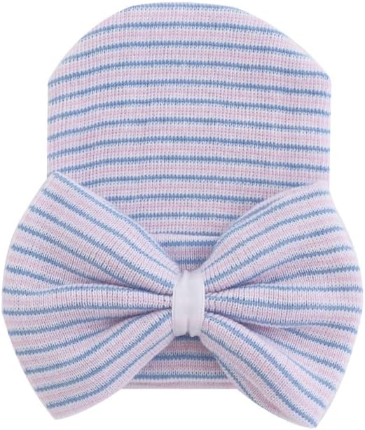 XYX Baby Girl Toddlers Breathable Cotton Hat Newborn Knotted Hat