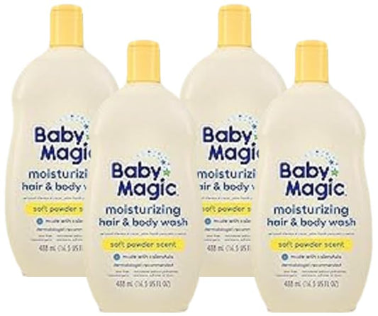 Baby Magic Moisturizing Hair & Body Wash, 16.5 Fl Oz 4)