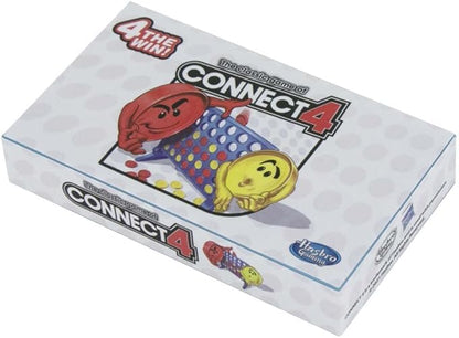 World's Smallest Connect 4 Board Game, Miniature Classic Game with Grid, Case & Tokens, Fun for All Ages, Family Games for Kids, Perfect for Stocking Stuffers, Easter Baskets, Party Favors, Ages 6+