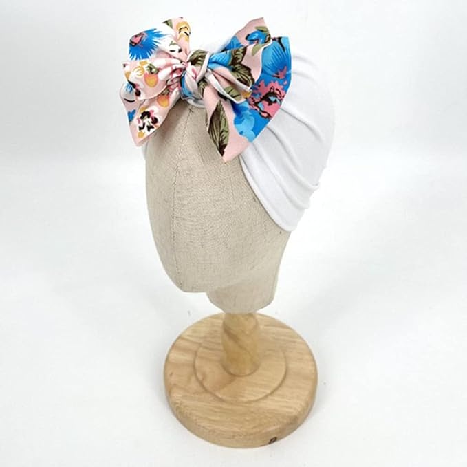 XYX Baby Girl Toddlers Breathable Cotton Hat Newborn Knotted Hat