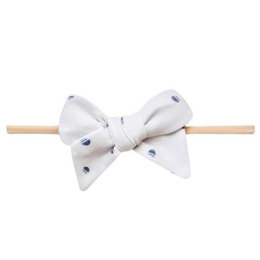 Copper Pearl Baby Bows: Stylish Headbands for Baby Girls, Premium Soft and Stretchy Baby Headbands