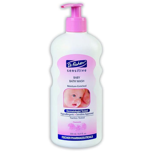 Dr. Fischer Tear-Free Baby Bath Wash, Hypoallergenic B5. Tested
