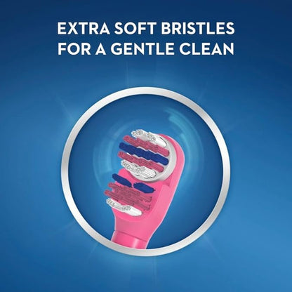 Oral-B Kid's Battery Toothbrush Featuring Marvel's Avengers, Soft Bristles, for Kids 3+ (Character May Vary) (Pack of 2)