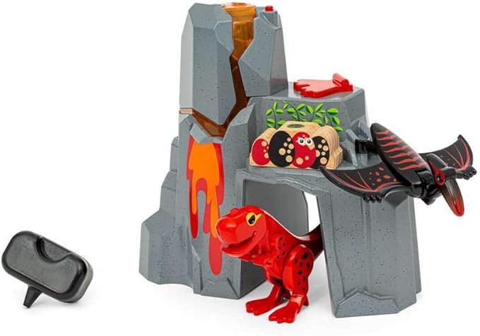 BRIO World - 36092 Dinosaur Erupting Volcano | Toy Train Set for Kids Aged 3 Years Up